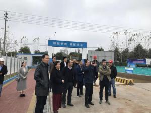 市發(fā)改委副主任李紅英一行視察市建筑工業(yè)化PC構件生產基地項目