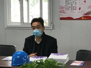 市建設(shè)局黨委書記、局長戴健赴房總集團(tuán)市北32#地塊視察復(fù)工復(fù)產(chǎn)安